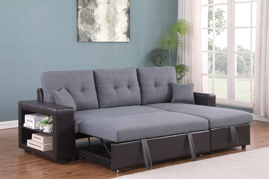 Eckschlafsofa 4 Sitzer mit Stauraum