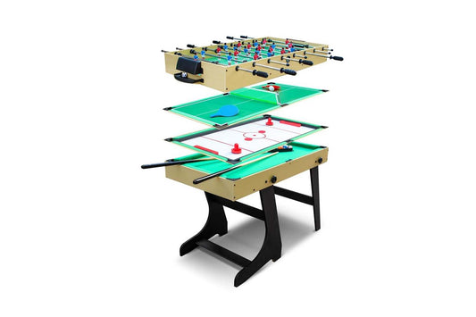 Multispieltisch Tischkicker, Billard, Hockey, Tischtennis