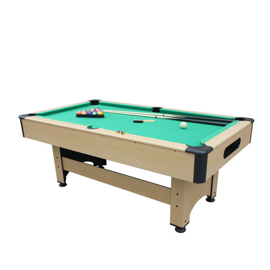 Amerikanisches Billard aus Holz mit Zubehoer