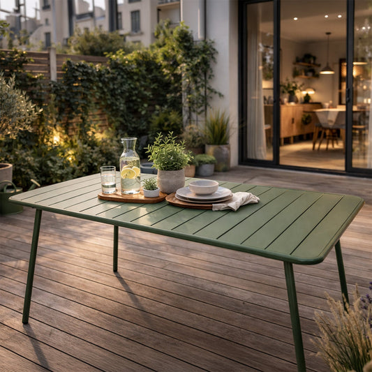 Gartentisch 4 bis 6 Plaetze 120cm