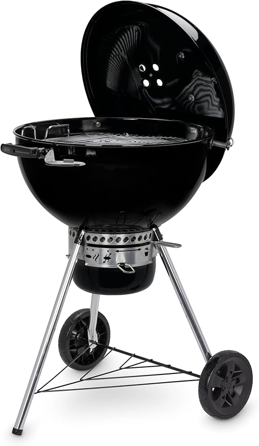 Holzkohlegrill WEBER Master-touch GBS E-5750, schwarz