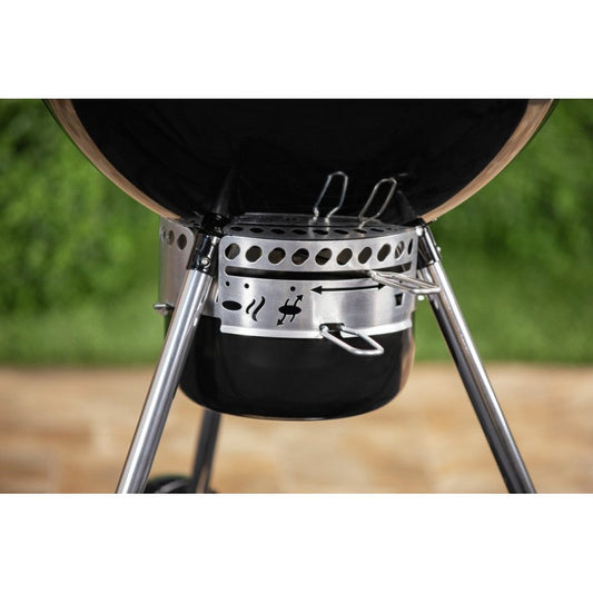 Holzkohlegrill WEBER Master-touch GBS E-5750, schwarz