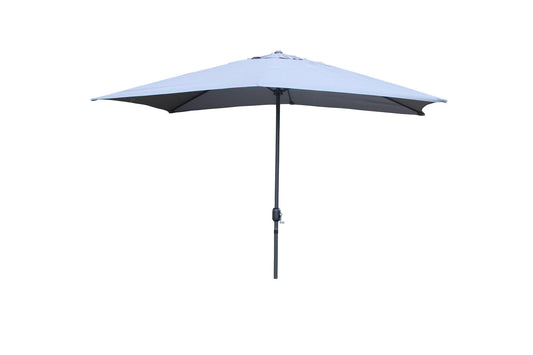 Rechteckiger Sonnenschirm 3x2 gerade aus Aluminium
