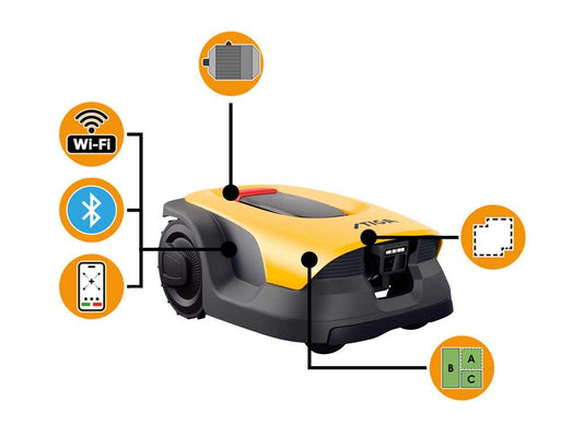 Stiga A 10V - Maehroboter - Ohne Installation - mit E-Power 2,5 Ah Akku